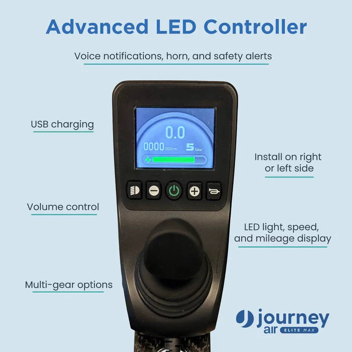 Journey Air Elite MAX Bariatic Folding Power Chair