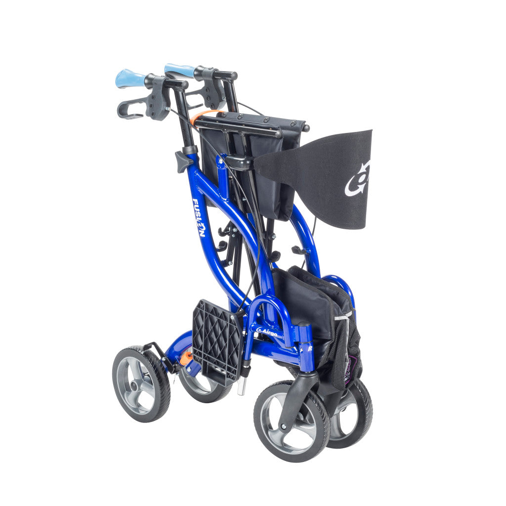 Airgo Fusion F20 Rollator Transport Chair – Lightweight Folding
