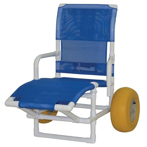 All-Terrain Beach Lounger Chair – MJM International Sand & Water Mobility Chair