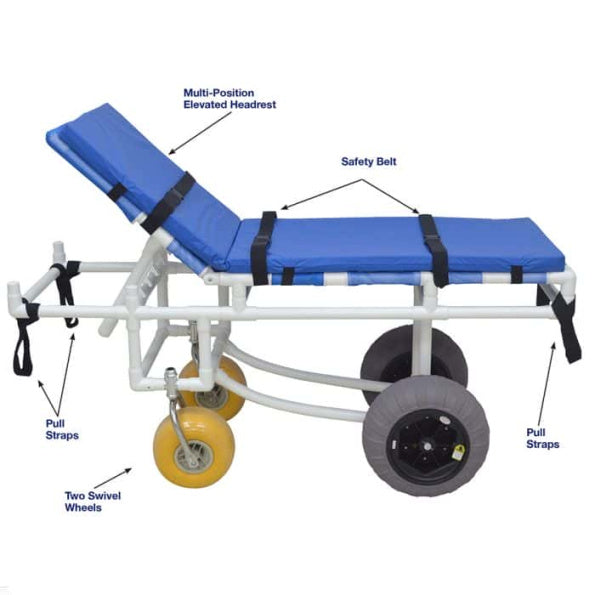 All-Terrain Beach Stretcher – MJM International Recreational Transport Stretcher