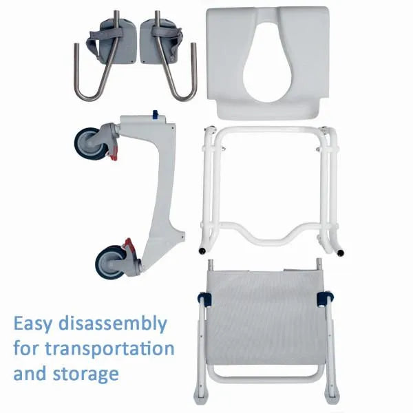 Aquatec Ocean Ergo Self-Propel Shower Commode Chair