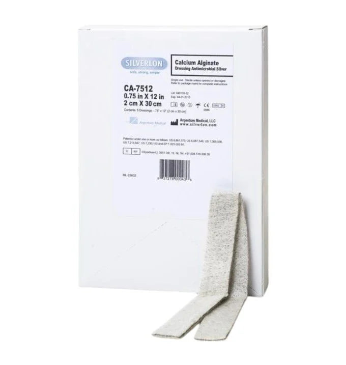 Silverlon Calcium Alginate Antimicrobial Silver Dressing — High Absorption & Infection Control