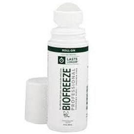 BIOFREEZE Professional Roll-On, Colorless, 3-oz.