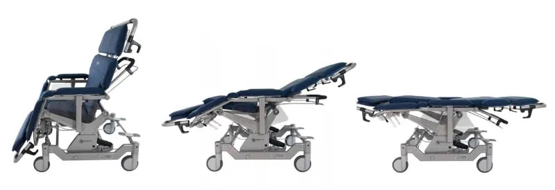 Human Care Convertible Patient Transfer Chair