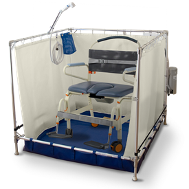 FAWSsit Portable Showers - Bariatric Model