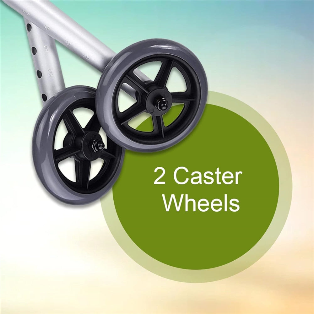 McKesson Universal Walker Wheels, Adjustable, 5 in Caster Wheels
