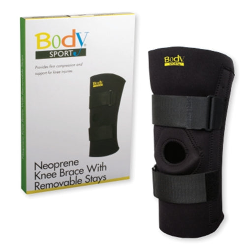 BodySport Neoprene Knee Brace with Removable Stays | Orthopedic