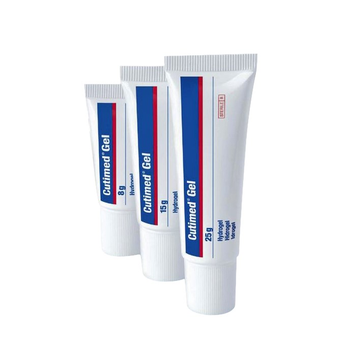 BSN Medical Cutimed Gel Hydrogel Wound Dressing — Clear Amorphous, 8g & 15g