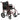 Drive Medical Bariatric Steel Transport Chair – 450 lb Capacity Heavy-Duty Folding Mobility Chair