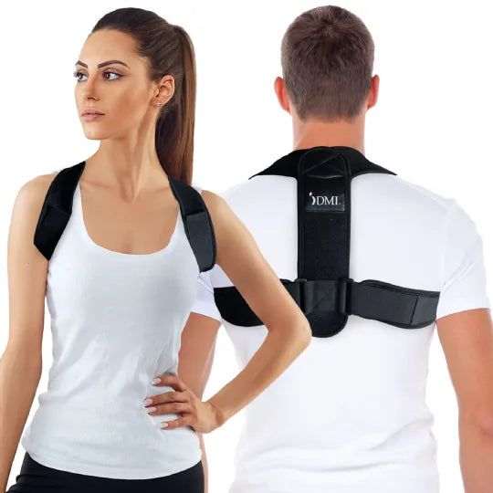 Clinical Adjustable Posture Corrector | Shoulder & Upper Back Alignment Brace