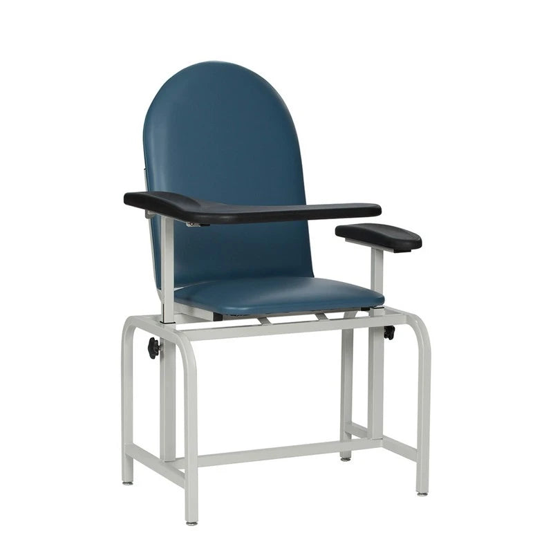 Winco 2573 Padded Blood Drawing Chair — Vinyl Phlebotomy Chair
