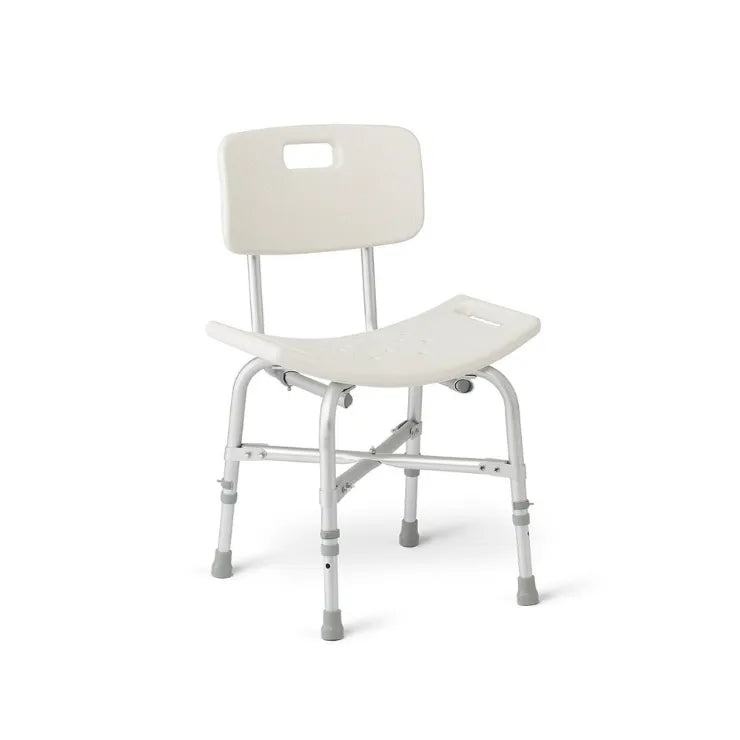 Drive Deluxe Bariatric Shower Chair with Cross-Frame Brace | Heavy-Duty Bath Chair