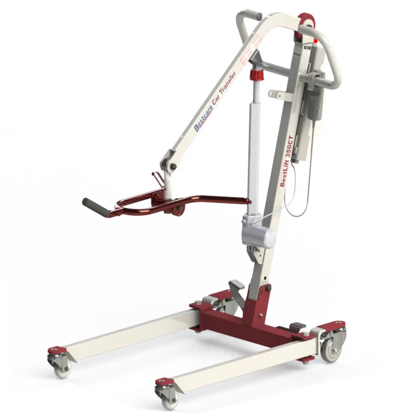 Bestcare Car Transfer Mobile Floor Lift – Portable Electric Car Transfer Patient Lift