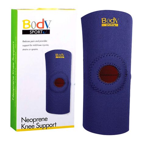 BodySport Neoprene Knee Support – Brand Zero-Friction Therapeutic Compression