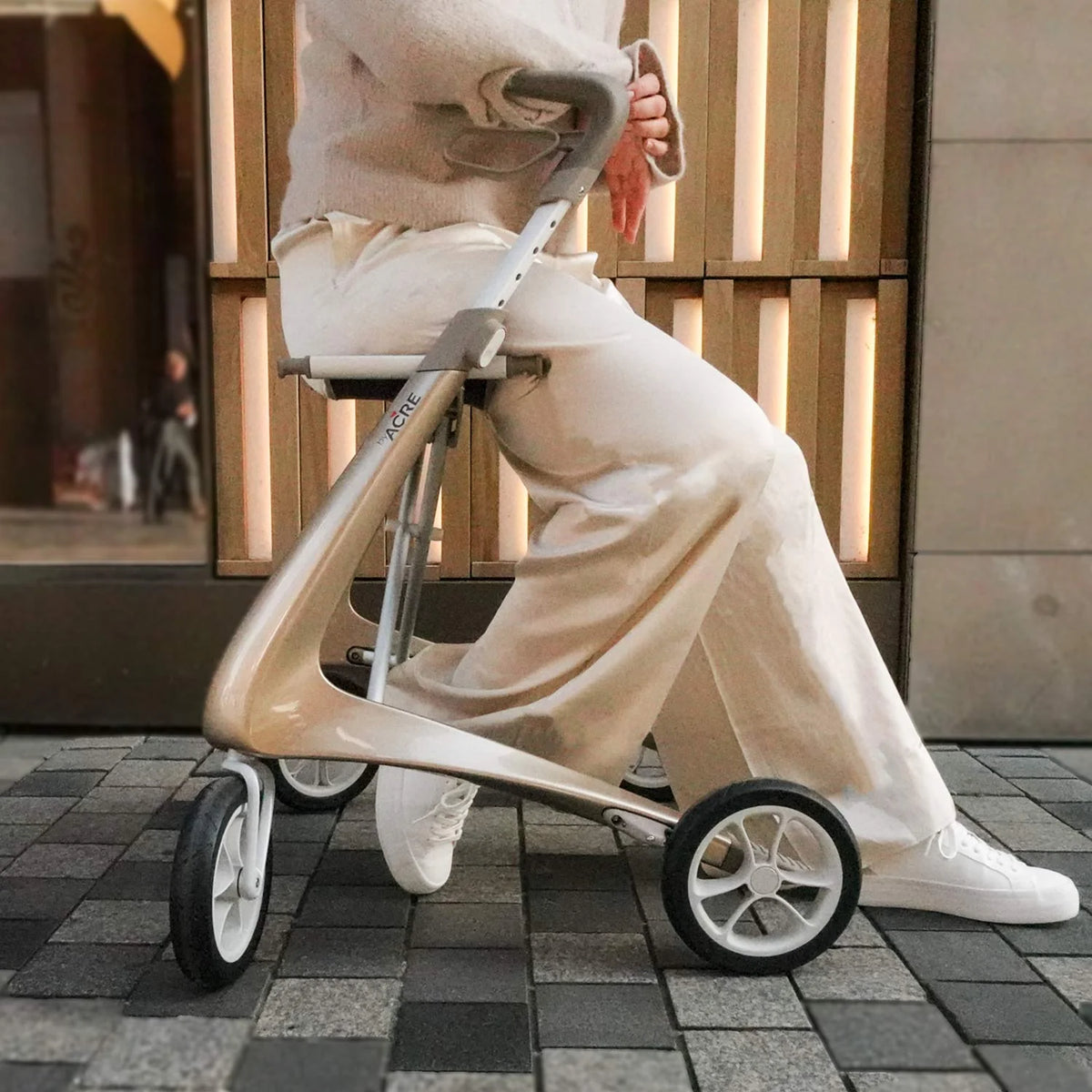 byACRE Carbon Ultralight Rollator – Carbon Fiber Walker