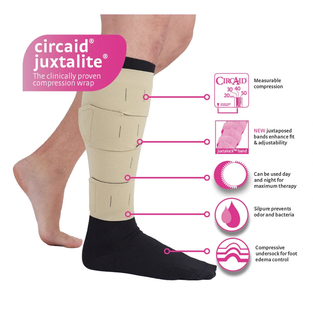 A6545 Medical Code medi circaid juxtalite Lower Leg Wrap | A6545