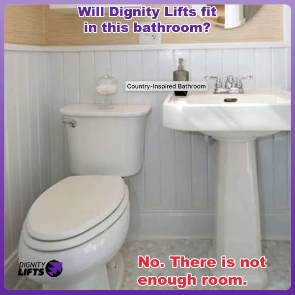 Dignity Lifts - Commercial Toilet Lift - CL1
