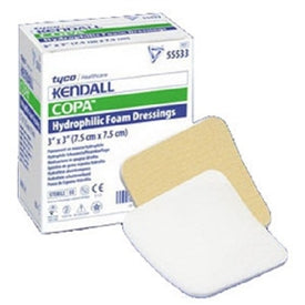 Kendall Copa Plus Hydrophilic Ultra Soft Foam Dressing w/Topsheet