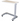 Carex Overbed Table FGP56700 – Adjustable Rolling Bedside Table with C-Base