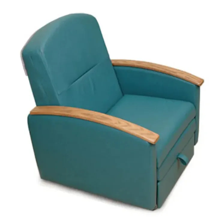 Champion Classic OverNighter Sleeper Chair – Hospital Visitor Recliner Converts to Bed