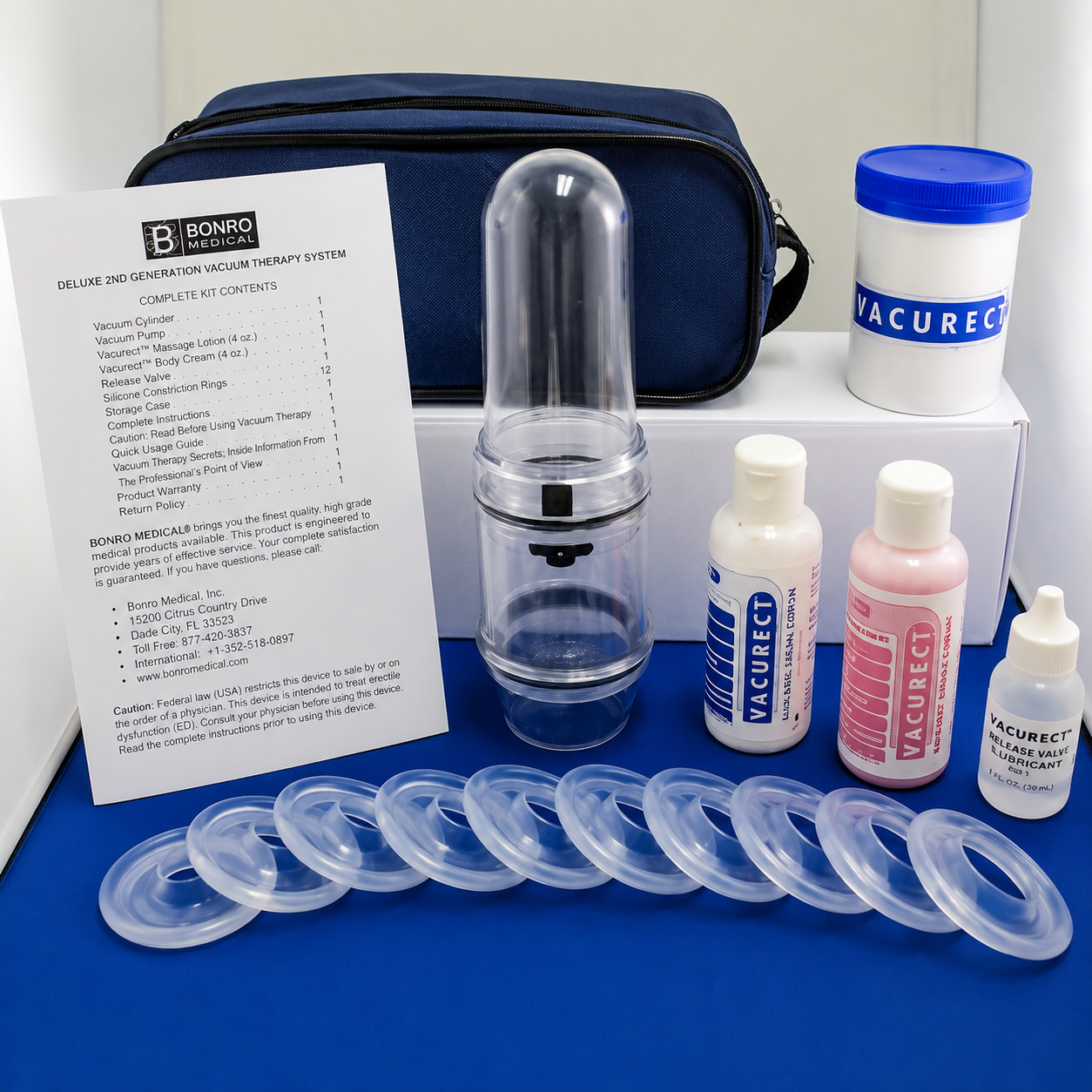 Vacurect Deluxe Vacuum Erection Device — Complete Premium One-Piece