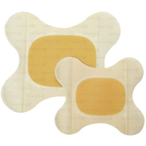 Coloplast Comfeel Plus Contour Hydrocolloid Dressing — Anatomical Design for Joints & High-Friction Areas
