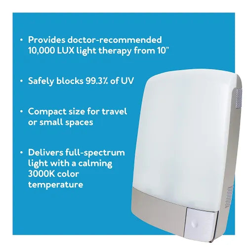 Bright Light Therapy Lamp with 10000 LUX | Carex SunLite