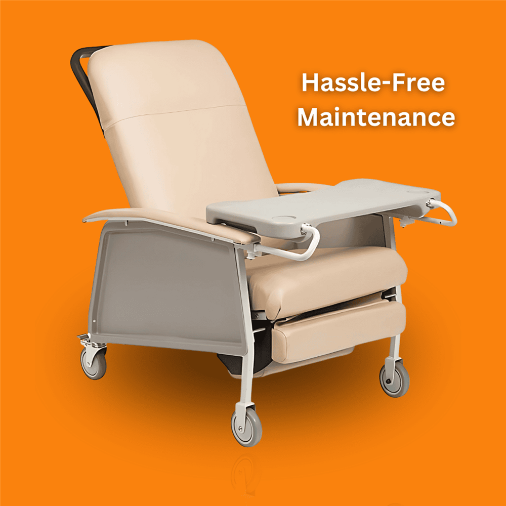 Drive Medical Extra-Wide Bariatric 3-Position Recliner - 500 lbs Capacity