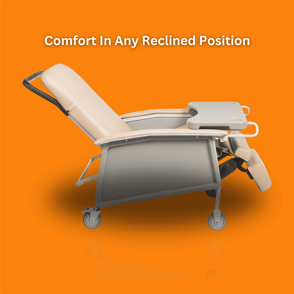 Drive Medical Extra-Wide Bariatric 3-Position Recliner - 500 lbs Capacity