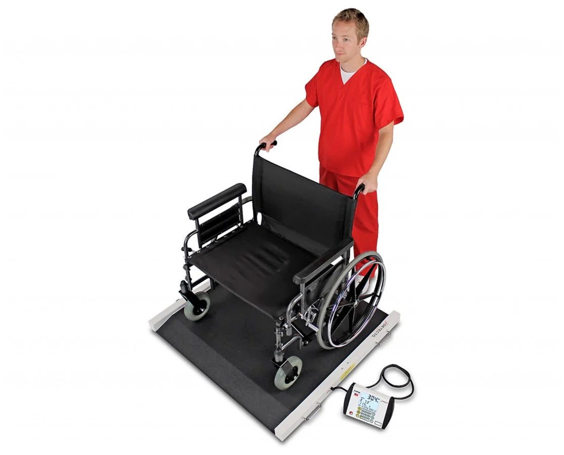 Portable Bariatric Wheelchair Scale - Detecto BRW1000