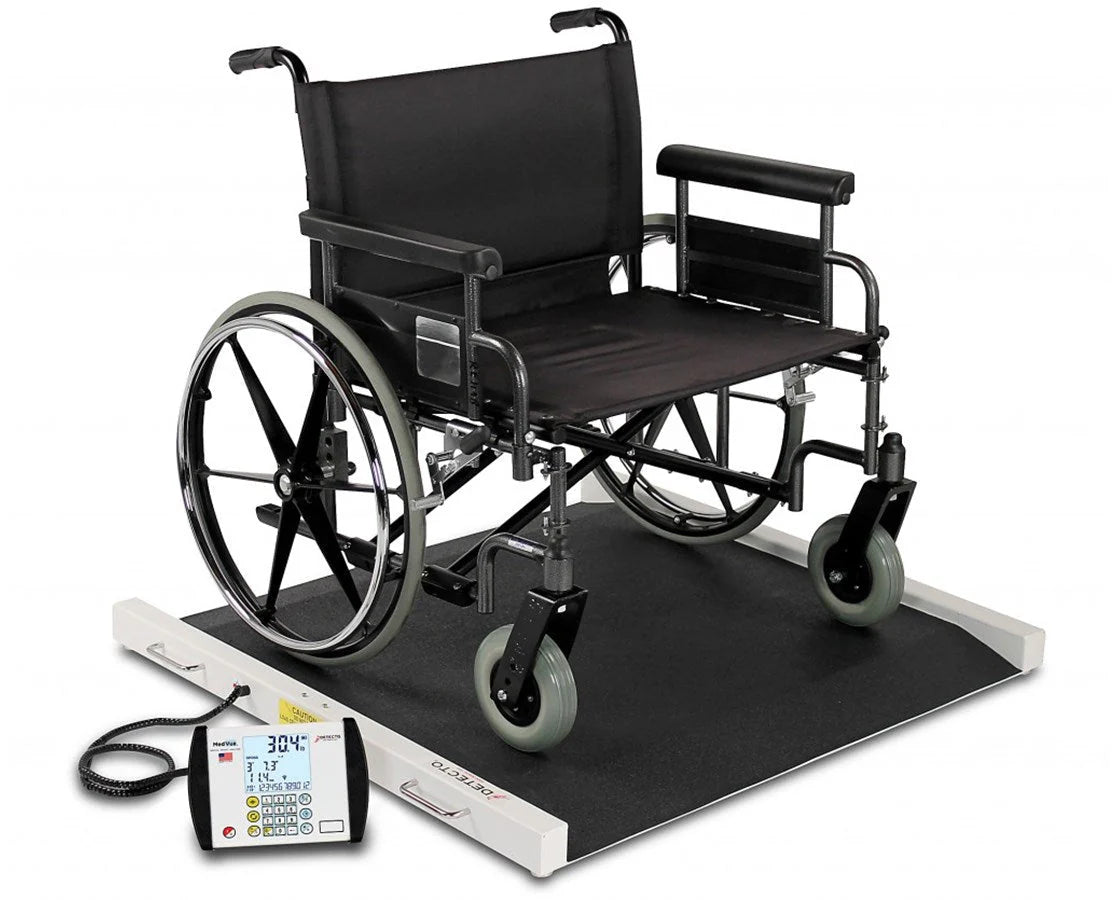 Portable Bariatric Wheelchair Scale - Detecto BRW1000