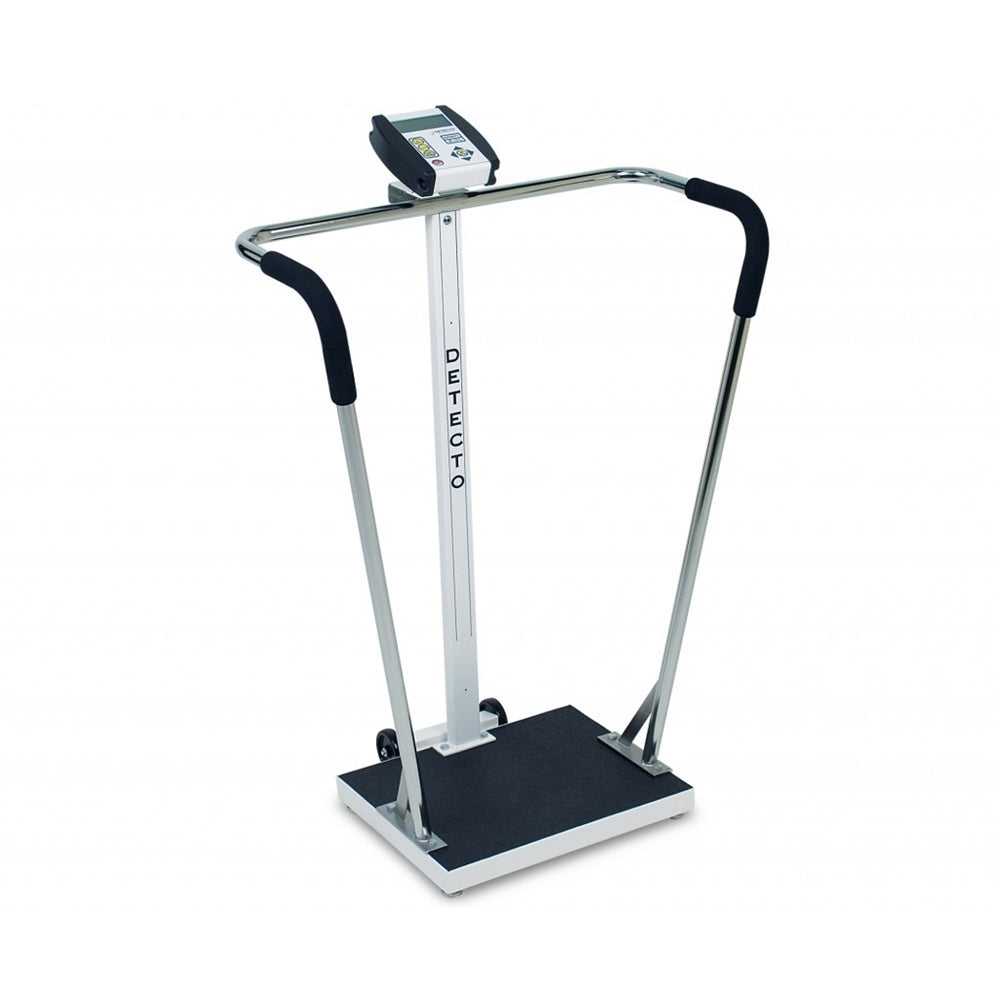 Detecto 6855 Bariatric Scale – 600 lb Digital Handrail Scale