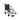 Drive Medical Fly-Lite Ultra Lightweight Transport Chair – 19" Seat,