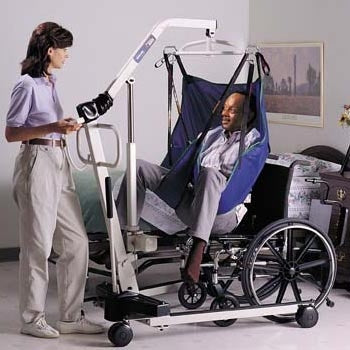 Invacare R100 Divided Leg Lift Sling with Head Support