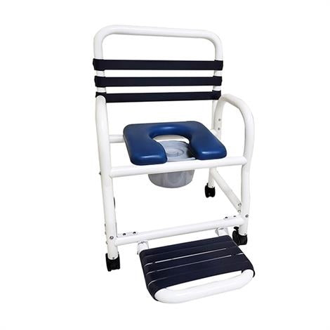 Mor-Medical Deluxe New Era Infection Control 22 In. Shower Commode Chair