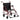 Drive Medical Deluxe Fly-Weight Aluminum Transport Chair