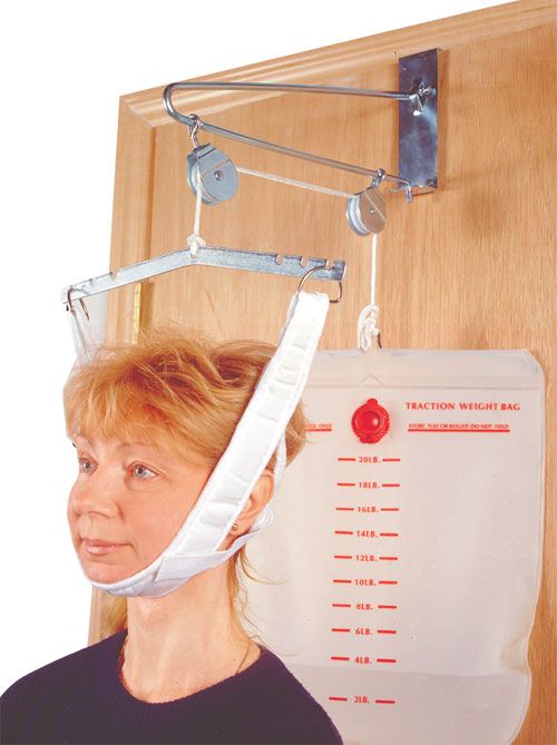 Drive Medical Over-Door Cervical Traction Set – At-Home Neck Pain & Compression Relief