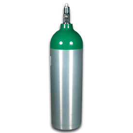 Medical D Oxygen Cylinder with CGA 870 toggle valve