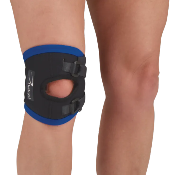 DeRoyal TriTex Concise Patella Stabilizer – Zero-Friction Realignment Support