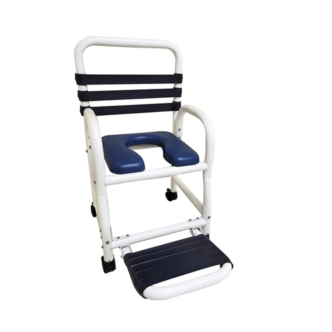 Deluxe New Era Infection Control Shower Commode Chair