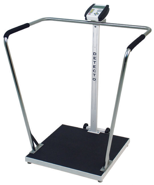 Detecto 6856 Digital High Capacity Waist-High Scale – 800 lb Capacity