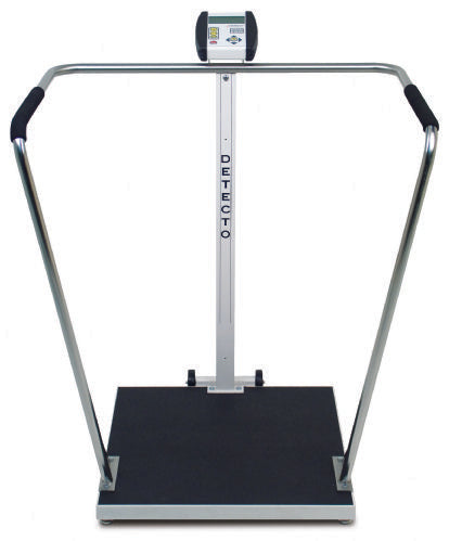 Detecto 6856 Digital High Capacity Waist-High Scale – 800 lb Capacity