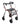 Dolomite Legacy Rollator Walker – Posture-Promoting Rolling Walker with Seat