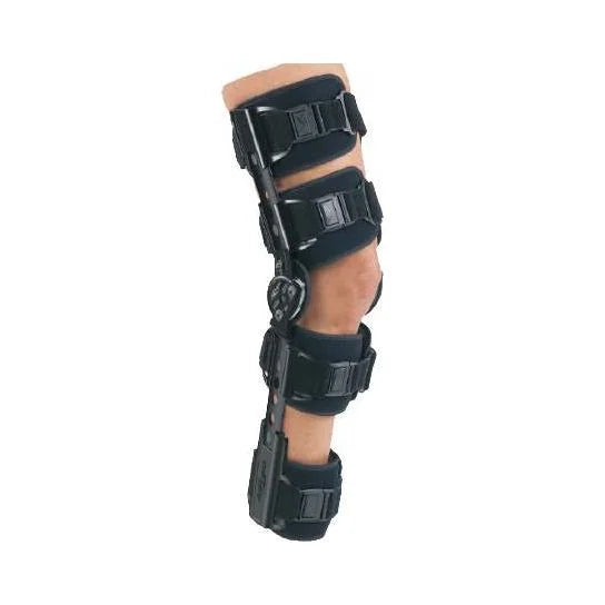 DonJoy TROM Advance Knee Brace – Brand Zero-Friction Telescoping Post-Op Stabilization