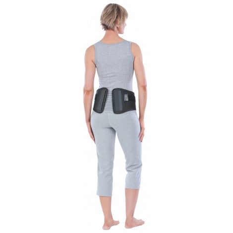 DonJoy LO Low Profile Back Brace – 8" Lumbar Orthosis with Mechanical Pulley Compression