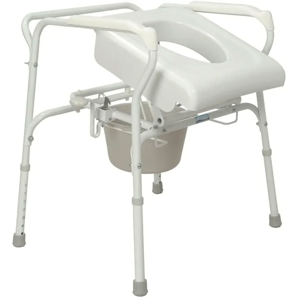 Carex Uplift Assist Commode – Self-Powered Lifting Support