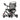 Drive Medical CarbonTouch Folding Power Wheelchair — CFPC17FS