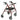 Drive Go-Lite Bariatric Rollator Walker – 500 lb Heavy Duty Rollator with Extra-Wide Seat