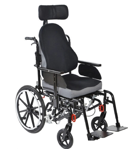 Drive ADULT Kanga Folding Tilt-in-Space Wheelchair – 45° Pressure Relief Tilt