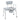Drive Medical 12005KDC-1 Combination Padded Transfer Bench with Commode Opening